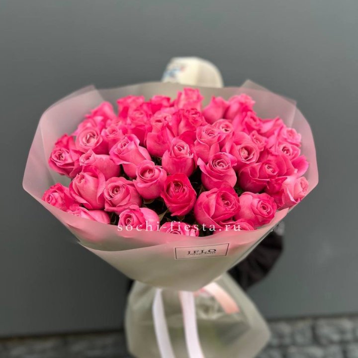 Роза малиновая в Твери