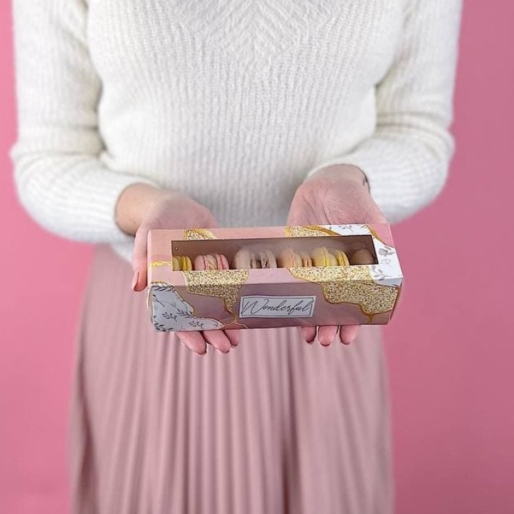 Коробка макаронс 5 шт. в Твери