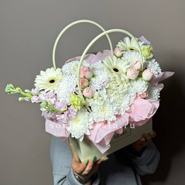 Сумочка "Белый рассвет" в Твери