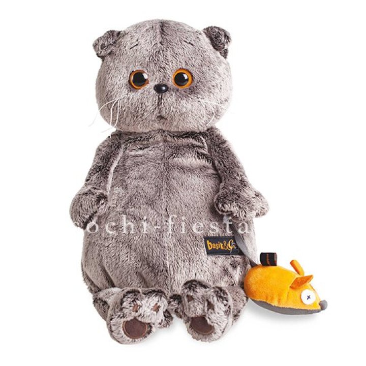 Кот Басик с мышкой в Твери