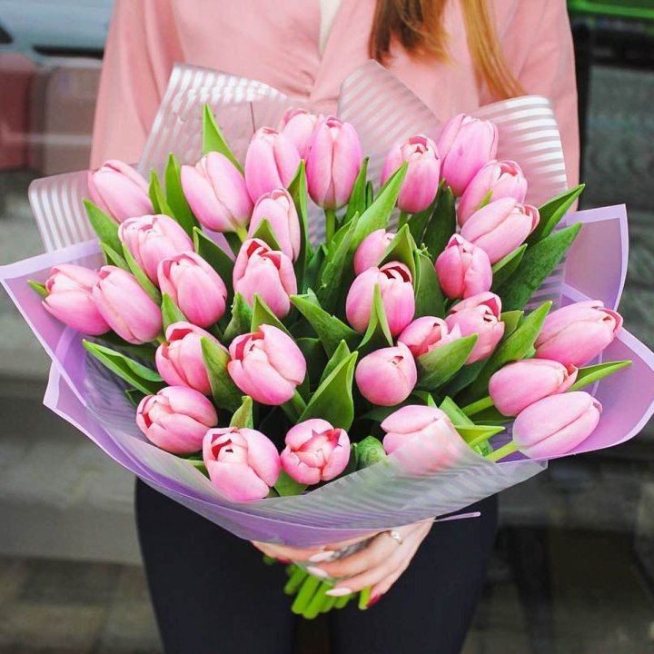 25 тюльпанов "Айс крем" в Твери